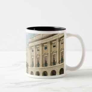 Der Quadrant, Regente Straße, von Piccadilly Circ Zweifarbige Tasse
