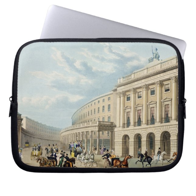 Der Quadrant, Regente Straße, von Piccadilly Circu Laptopschutzhülle (Vorderseite)