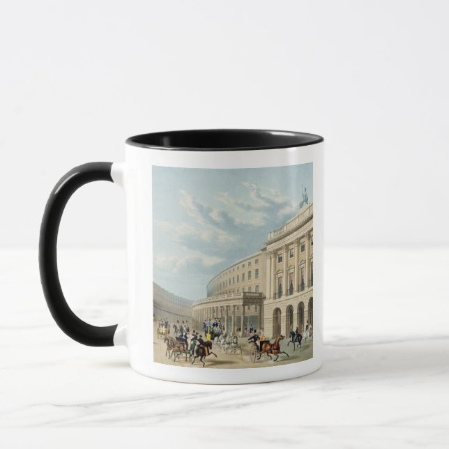 Der Quadrant, Regente Straße, von Piccadilly Circu Tasse (Links)