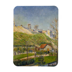 Der quadratisches Saint Pierre 1883-84 Magnet
