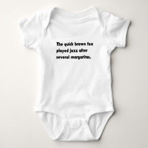 Der Quick Brown Fox spielte Jazz... T - Shirt PayP