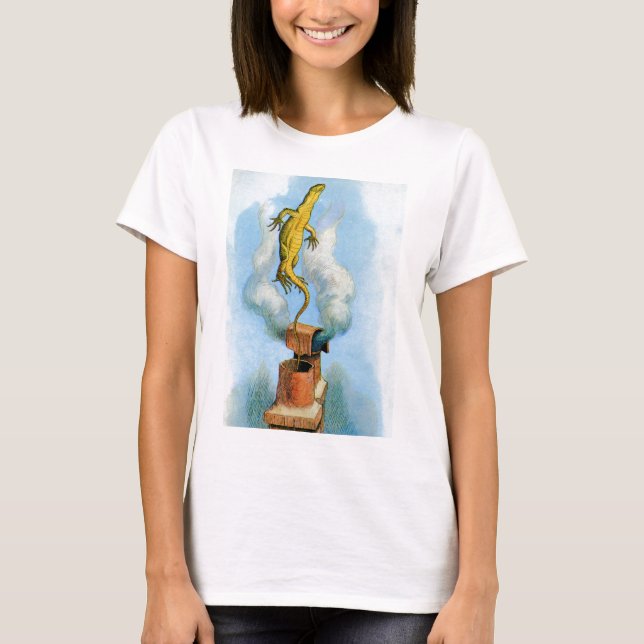 DER RABBIT SENDET IN EIN WENIG BILL DEM LIZARD T-Shirt (Vorderseite)