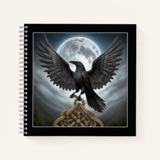 Der Rabe und der Mond Notizbuch