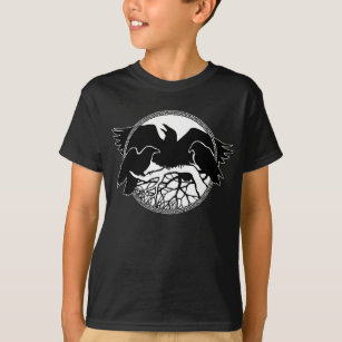 Der Raben-Shirts des Kindes Raven/die T - Shirts