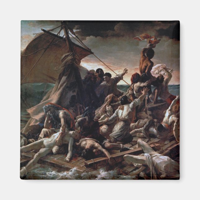 Der Raft der Medusa, Theodore Gericault Magnet (Vorne)