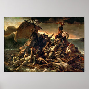 Der Raft der Medusa   Théodore Géricault   Poster