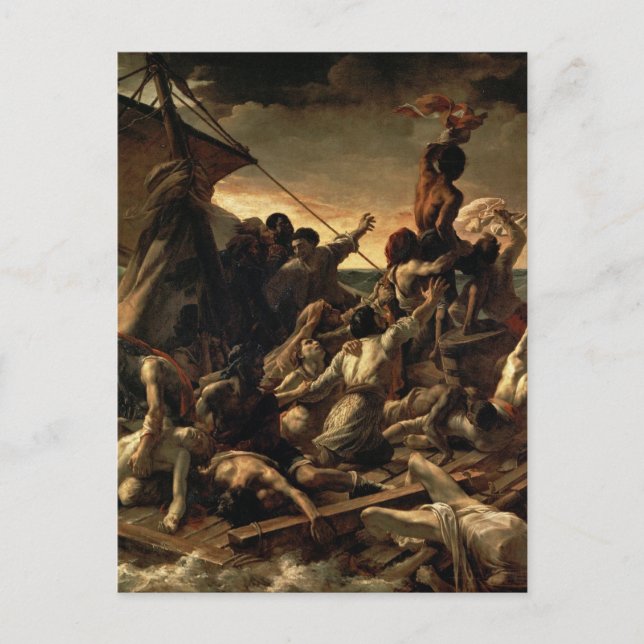 Der Raft der Medusa - Théodore Géricault Postkarte (Vorderseite)