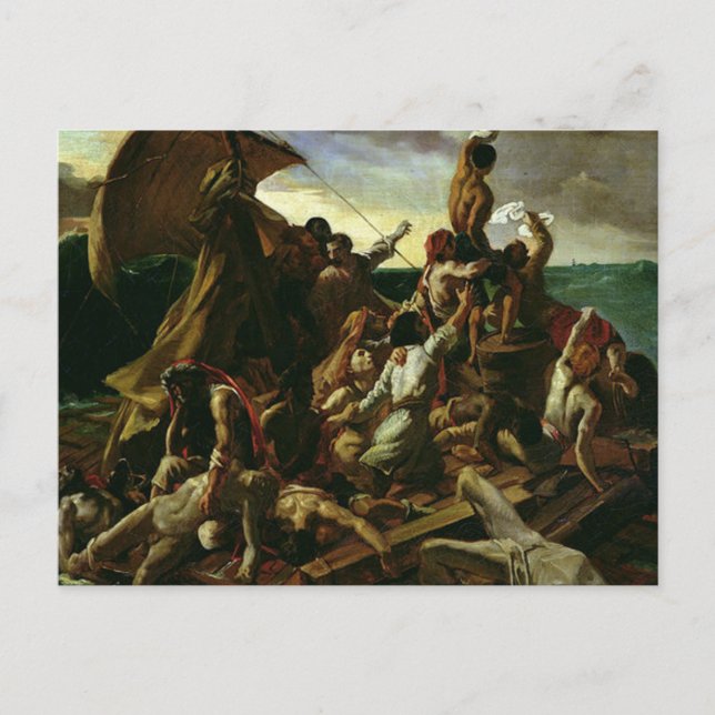 Der Raft der Medusa Théodore Géricault Postkarte (Vorderseite)