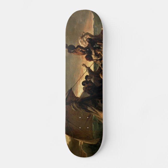 Der Raft der Medusa - Théodore Géricault Skateboard (Vorderseite)