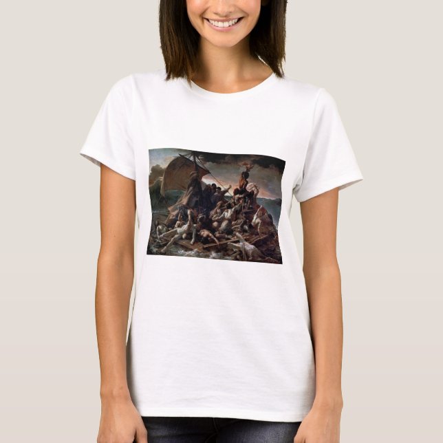 Der Raft der Medusa, Theodore Gericault T-Shirt (Vorderseite)