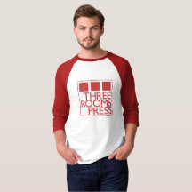 Der Raglan-Shirt der Männer mit Logo 3RP
