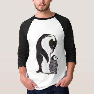 Der Raglan-Shirt, Weiß und Schwarzes der T-Shirt