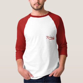 Der Raglan-T-Shirt/Front u. Rückseite T-Shirt