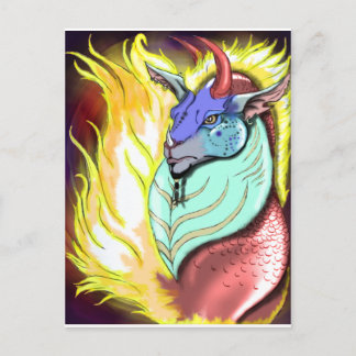 Der Ram King Postkarte