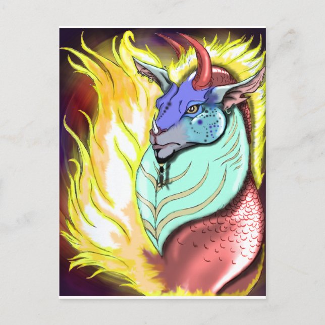 Der Ram King Postkarte (Vorderseite)