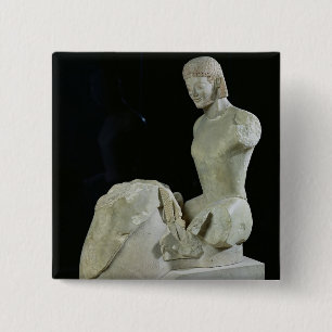 Der Rampin Reiter, c.550-540 BC Button