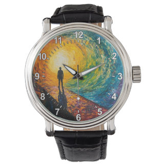 Der Rand der Dimension Armbanduhr