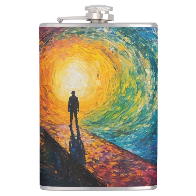 Der Rand der Dimension Flachmann (Vorderseite)