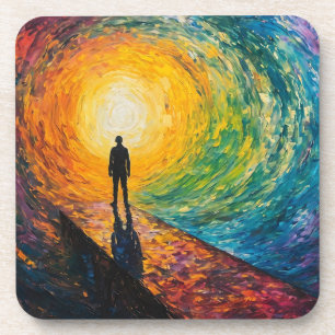 Der Rand der Dimension Getränkeuntersetzer