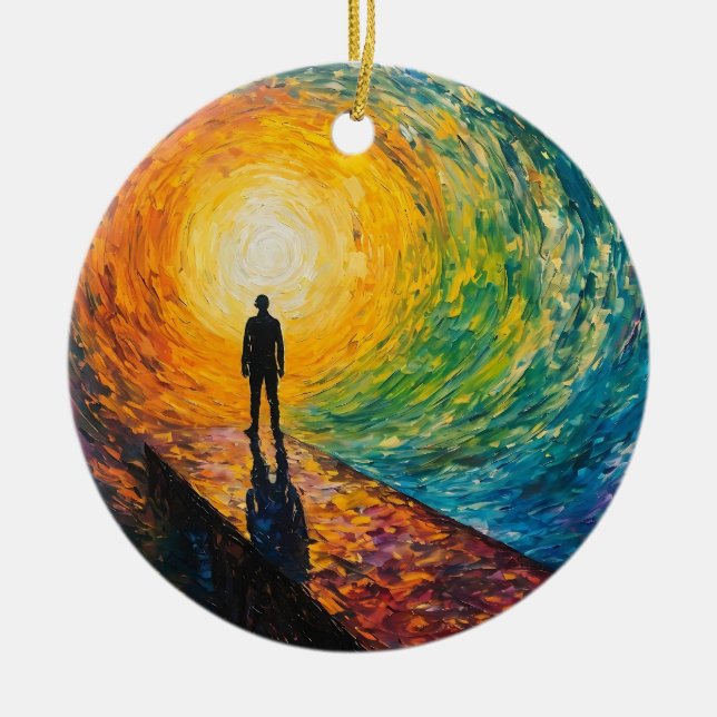 Der Rand der Dimension Keramik Ornament (Vorne)