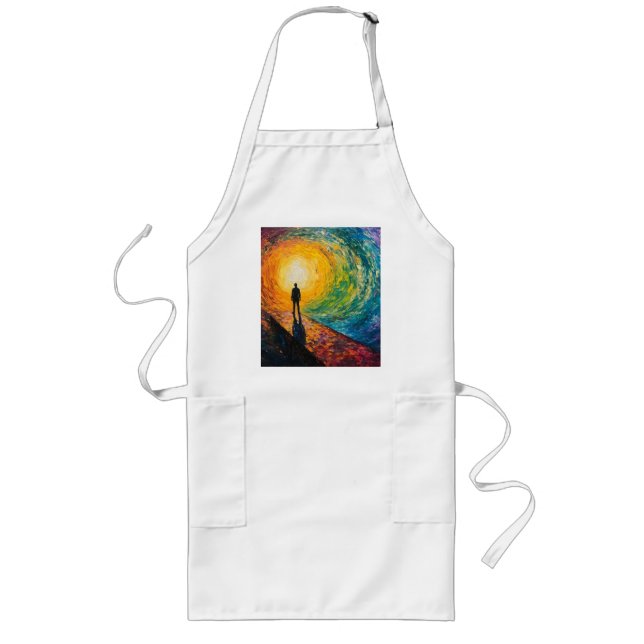 Der Rand der Dimension Lange Schürze (Vorne)