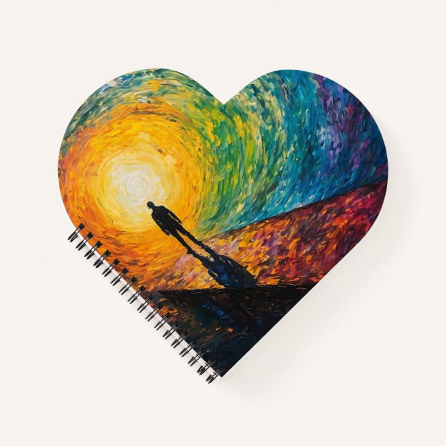 Der Rand der Dimension Notizbuch (Vorderseite)