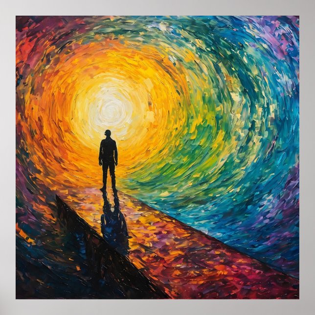 Der Rand der Dimension Poster (Vorne)