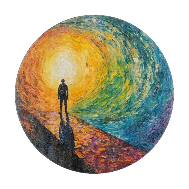 Der Rand der Dimension Schneidebrett (Vorderseite)