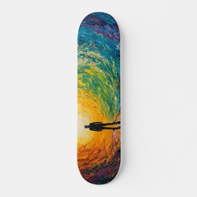 Der Rand der Dimension Skateboard (Vorne)