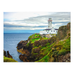 Der "Rand der Welt" am Fanad Head Leuchtturm Fotodruck