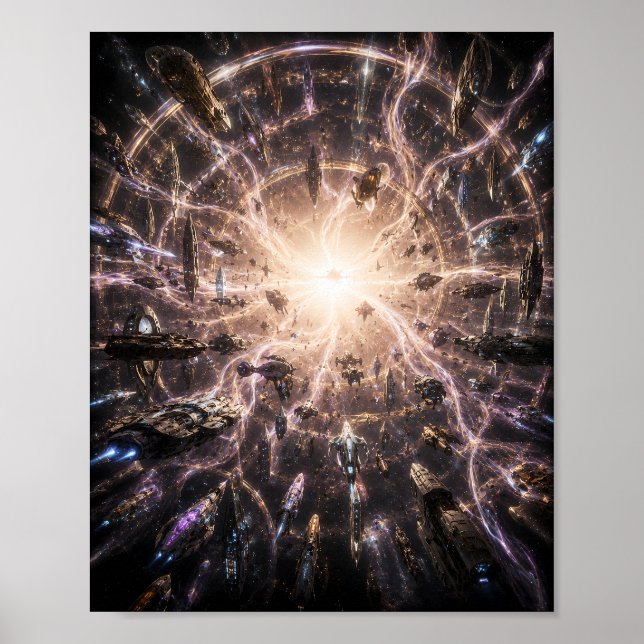 Der Rand jenseits der Schöpfung Poster (Vorne)