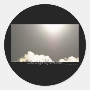 Der Rand von Himmelsbekleidung, Geschenken und Sam Runder Aufkleber