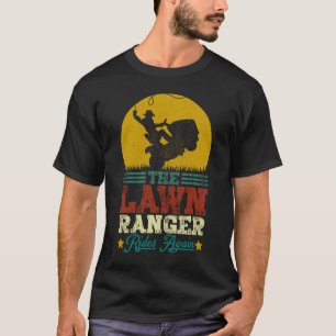 Der Ranger auf dem Rasen mäht wieder Vintages Retr T-Shirt