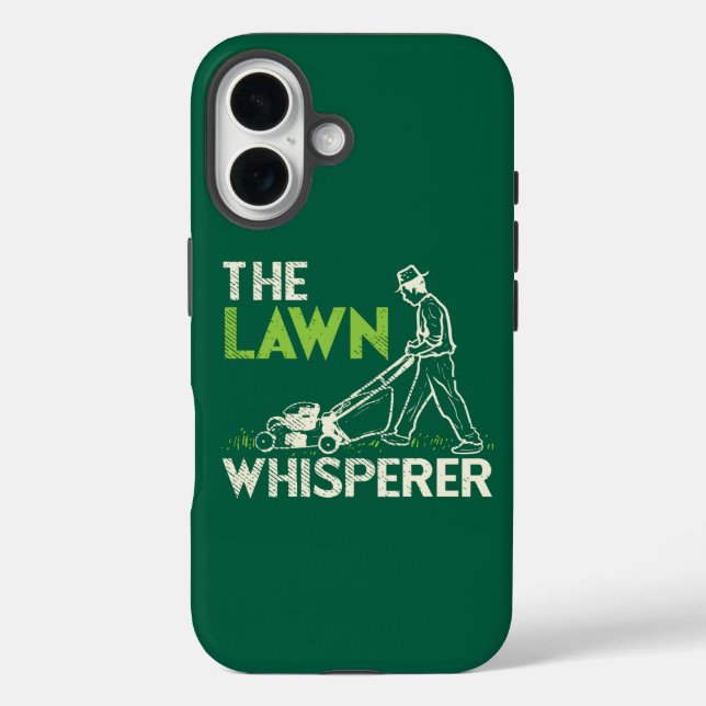 Der Rasenflüsterer Case-Mate iPhone Hülle (Rückseite)