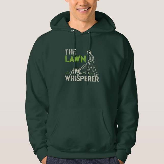 Der Rasenflüsterer Hoodie (Vorderseite)