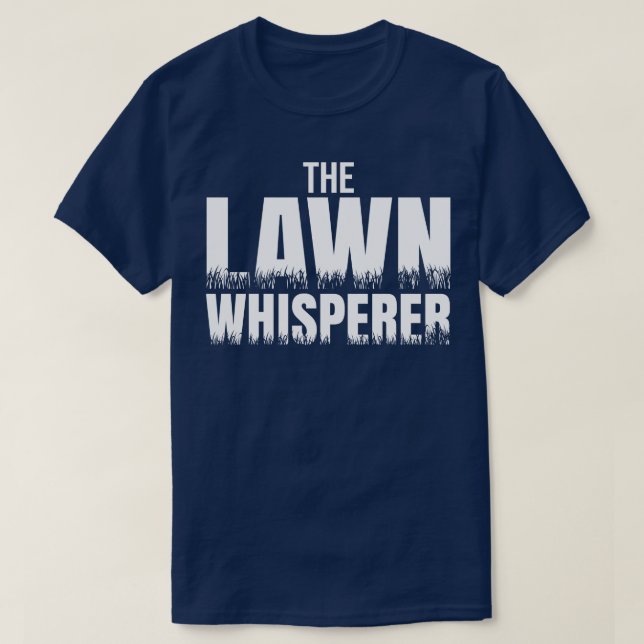 Der Rasenflüsterer T-Shirt (Design vorne)