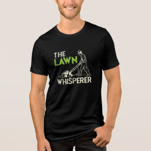 Der Rasenflüsterer Tri-Blend Shirt
