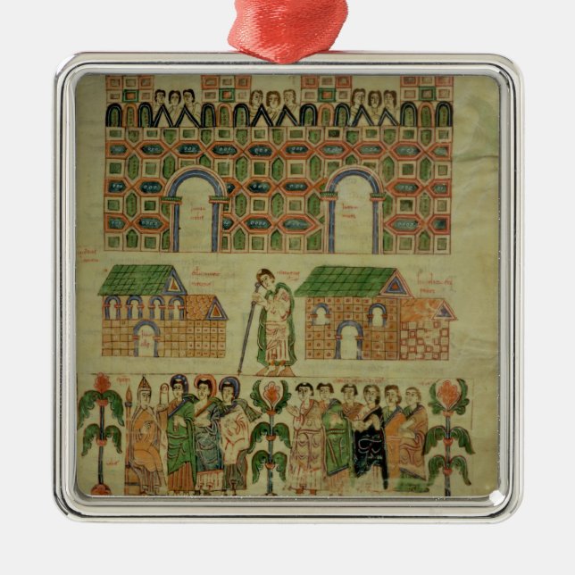 Der Rat von Toledo Silbernes Ornament (Vorne)
