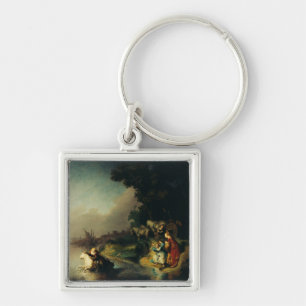 Der Raub der Europa von Rembrandt Schlüsselanhänger