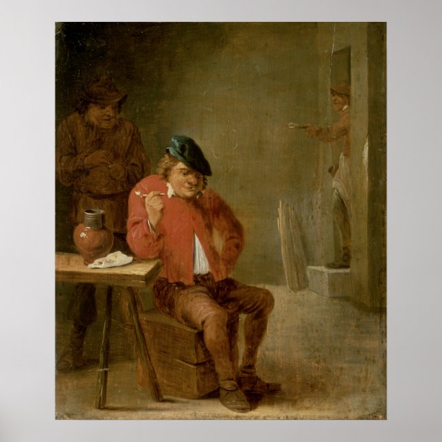 Der Raucher Poster (Vorne)