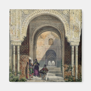 Der Raum der zwei Schwestern im Alhambra, Grana Magnet