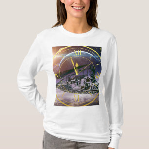 Der Raumzug fährt durch die Zeit T-Shirt