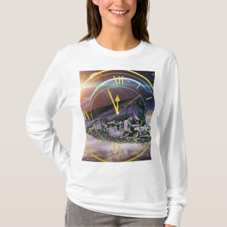 Der Raumzug fährt durch die Zeit T-Shirt
