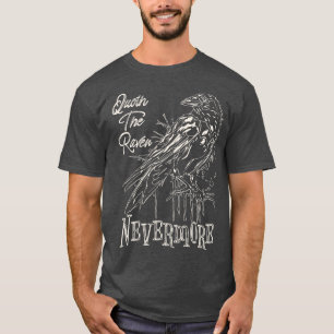 Der Raven Allan Poe Nevermore T-Shirt