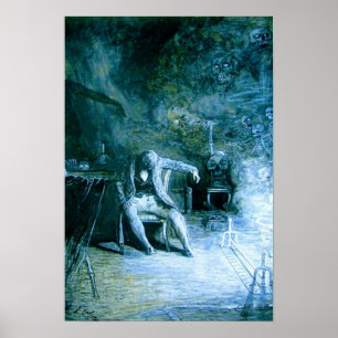 Der Raven Edgar Allan Poe Poster