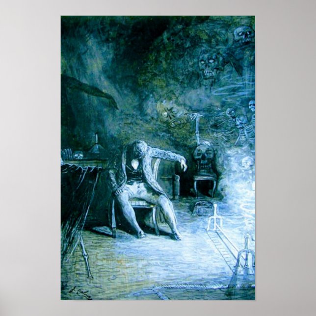 Der Raven Edgar Allan Poe Poster (Vorne)