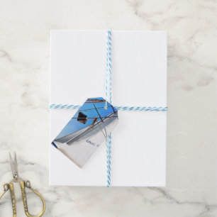 Der Realist passt die Segel-Kunst an Geschenkanhänger