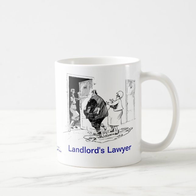 Der Rechtsanwalt-Kaffee-Tasse toten Lawyer™ Kaffeetasse (Rechts)