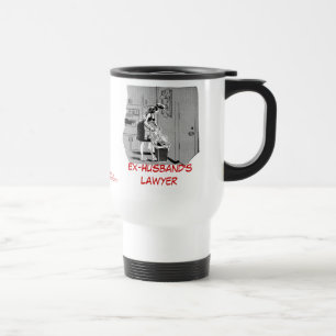 Der Rechtsanwalt-Reise-Tasse toter Lawyer™ Reisebecher