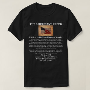 DER REDE T - SHIRT DER AMERIKANER